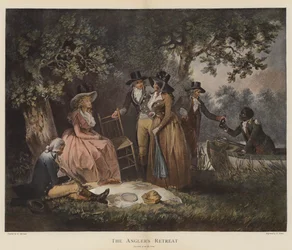 El retiro del pescador